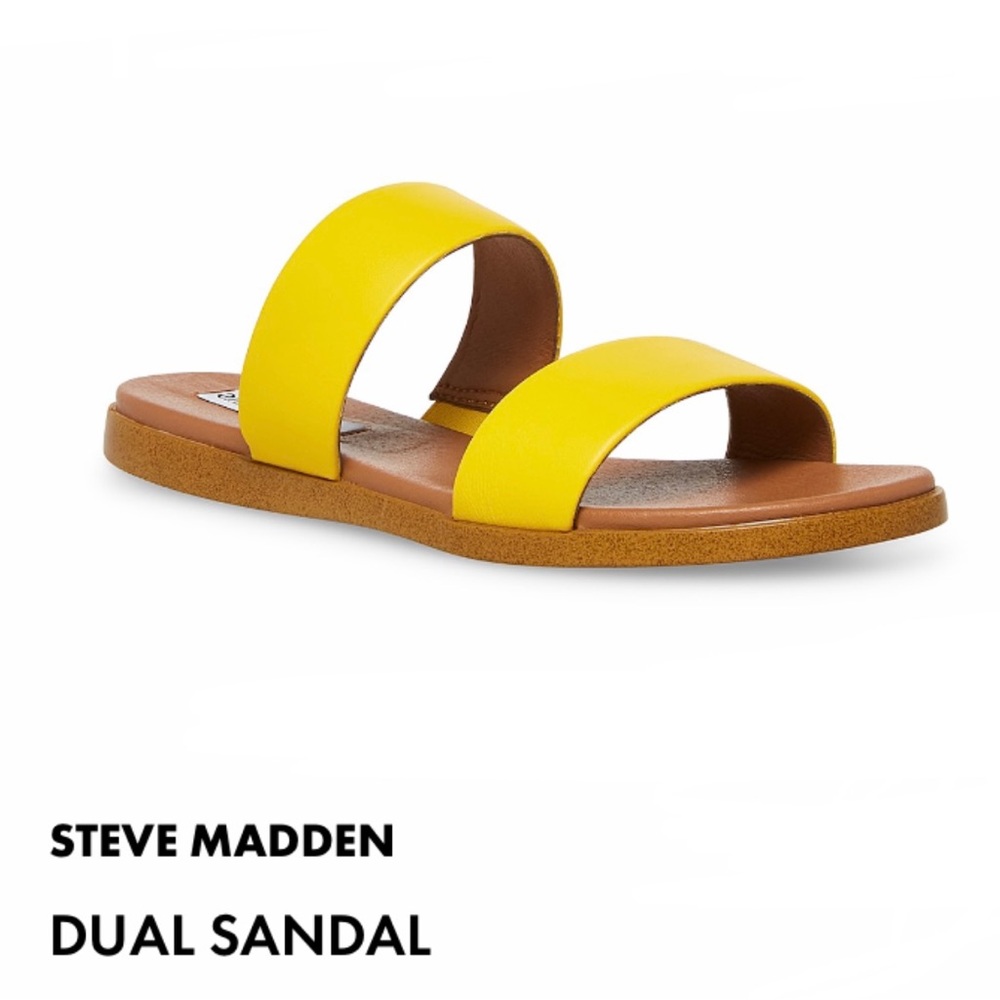 Steve Madden Dual Yellow Sandals
